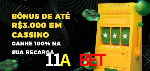 11A Bet melhor bônus de depósito
